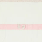 بطانية بنات باللون العاجي والوردي, 1, hi-res